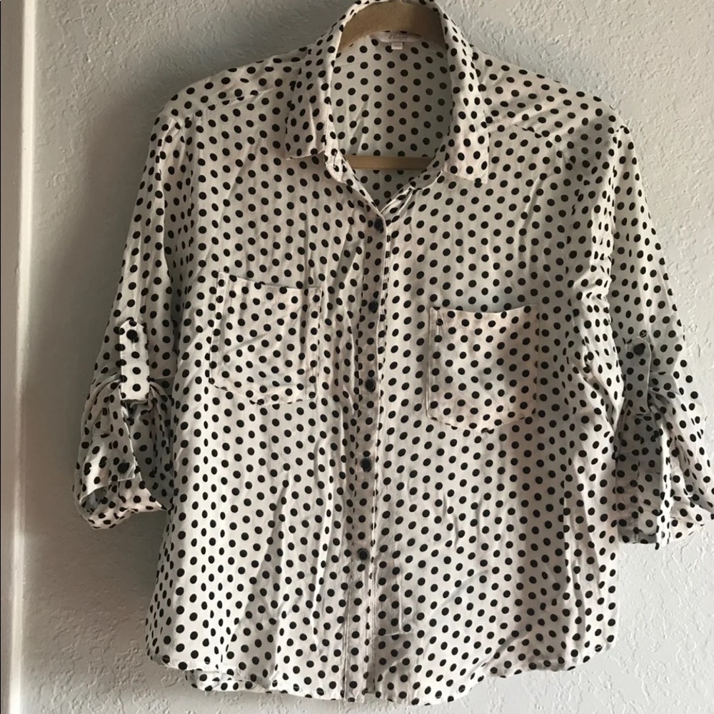 Etam Paris Polcadot Blouse
